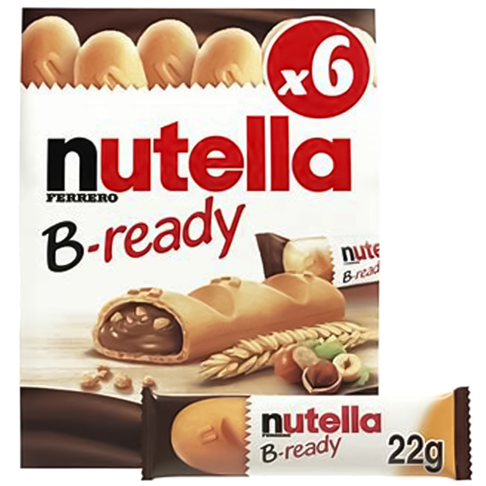 Nutella B-Ready MultiPack 6 Pack Image