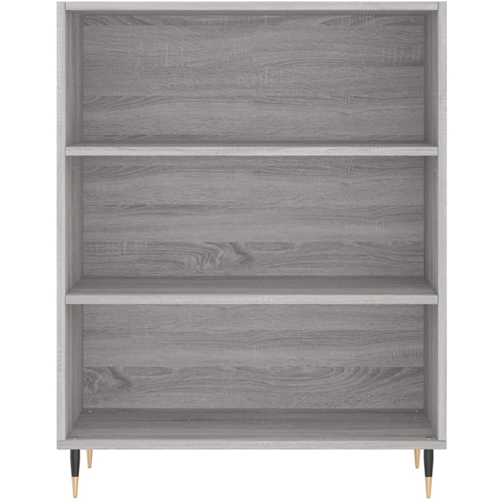 vidaXL 2 Door 3 Shelf Grey Sonoma Highboard Image 8