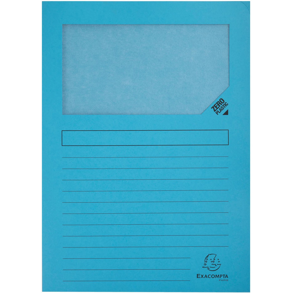 Exacompta Super Assorted Colours Window Folders 10 Pack Image 4