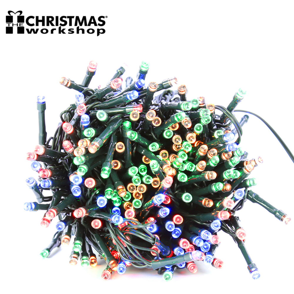 The Christmas Workshop 300 Multicolour LED String Light Image 2