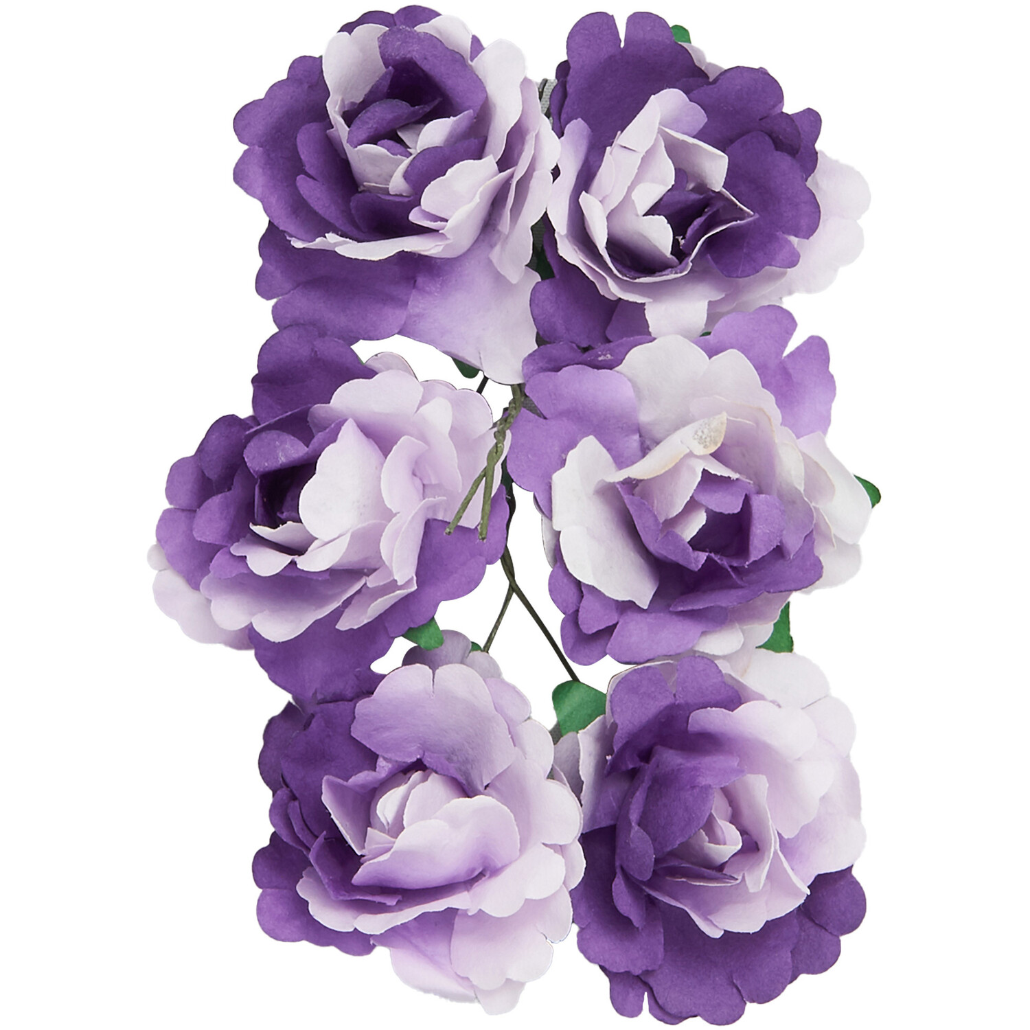 Multicoloured Craft Flowers Image 3