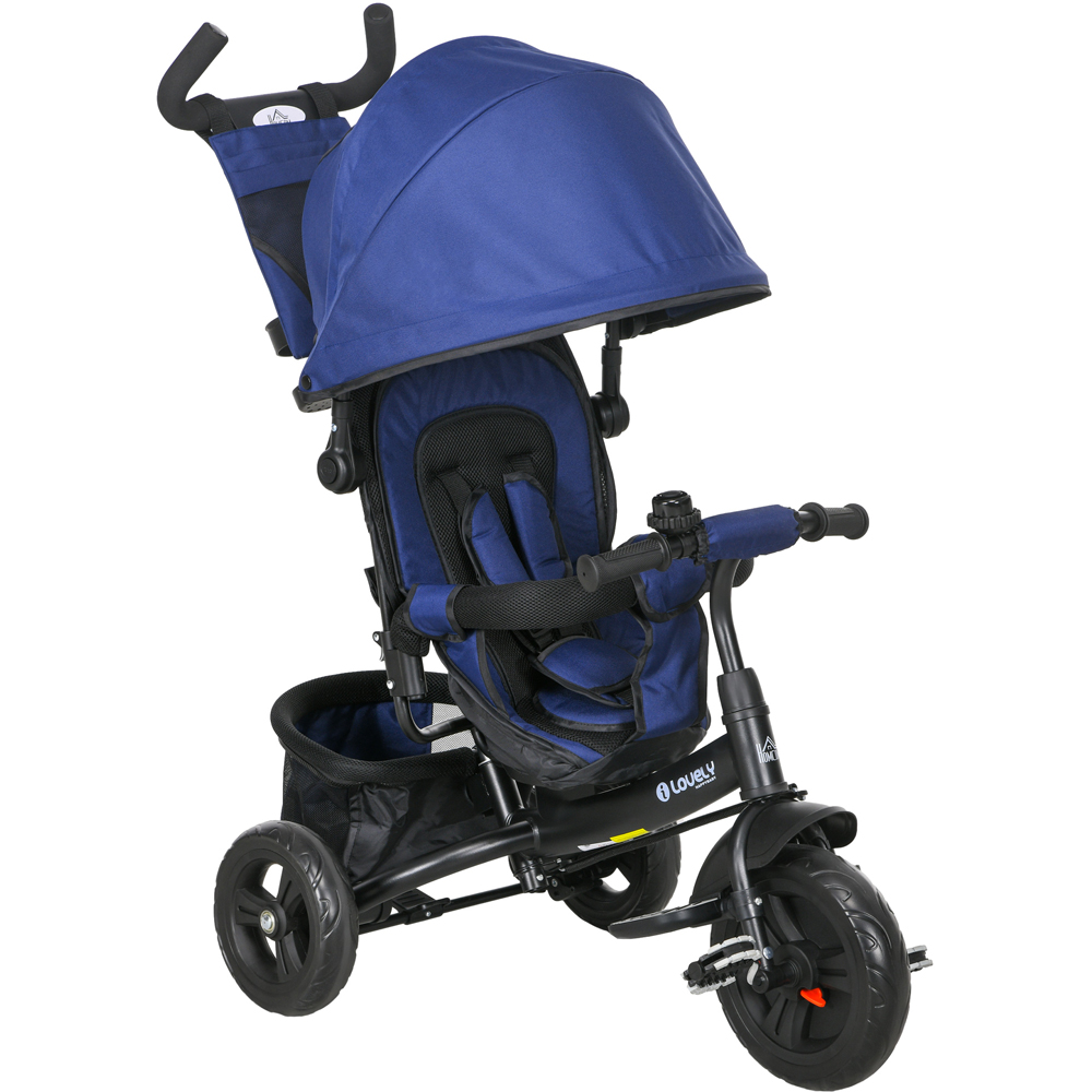 Tommy Toys Blue 6 in 1 Kids Trike Image 1
