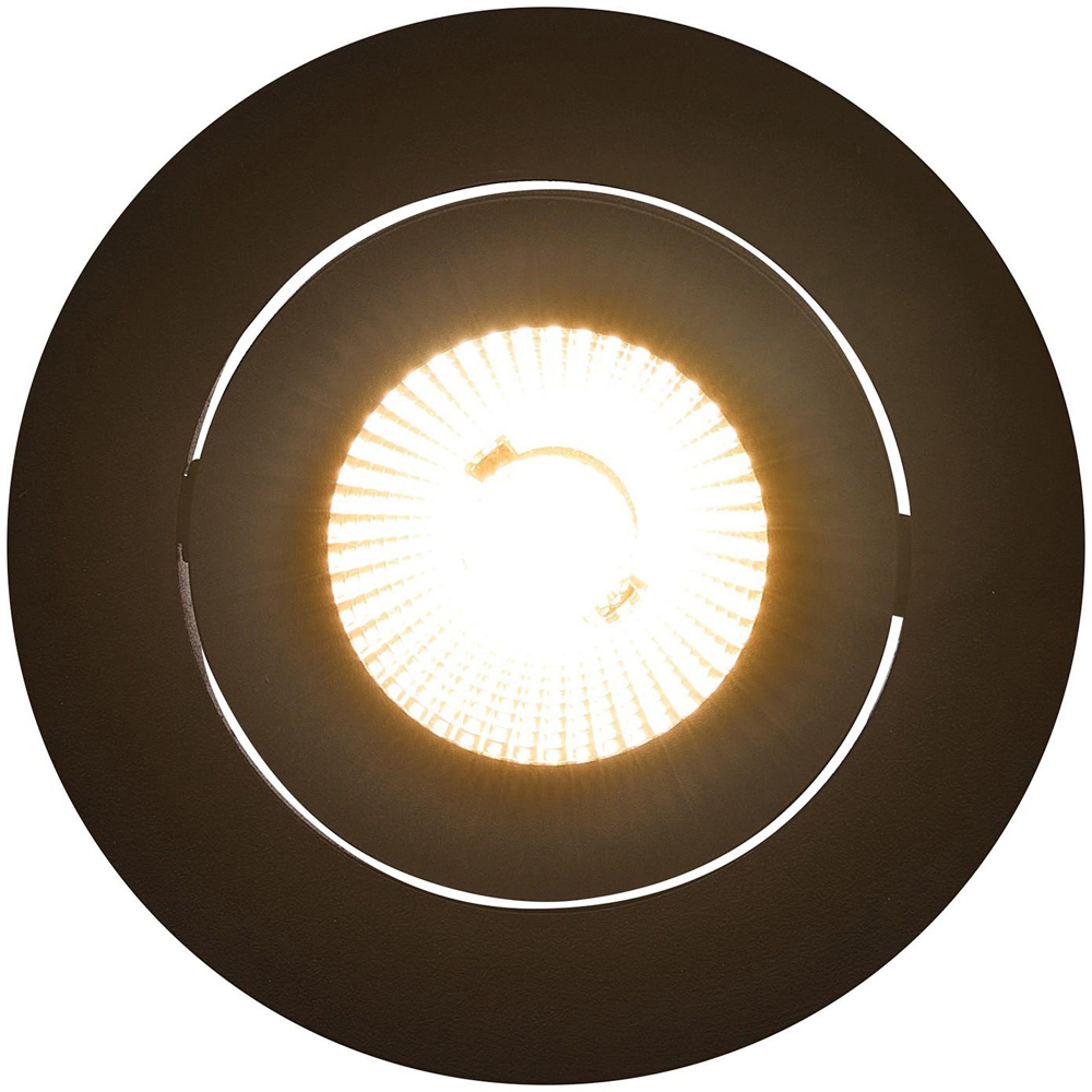 Nordlux Aliki Black Adjustable LED Downlight Image 4