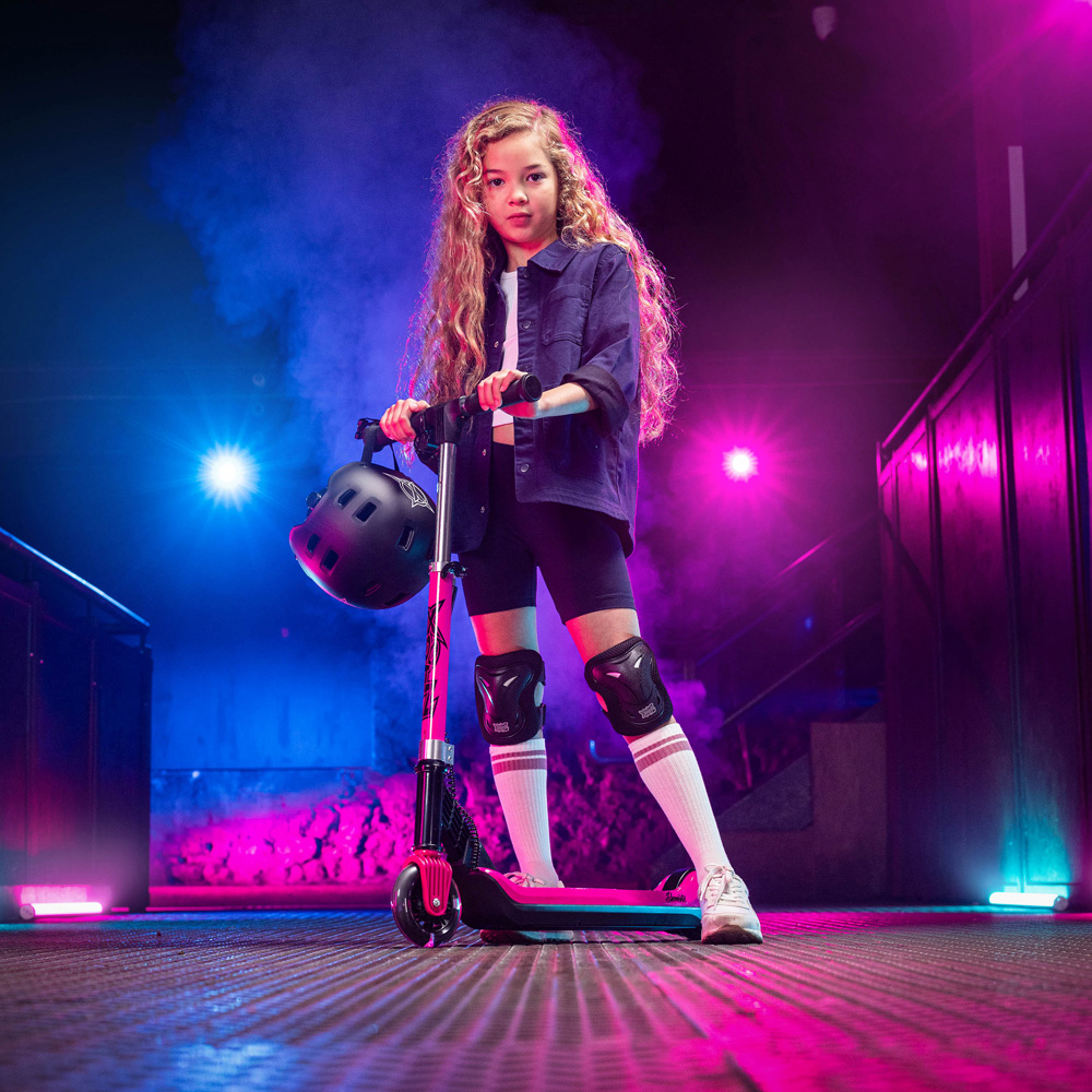 Xootz Pink Kids Elements Electric Scooter 11.1V Image 2