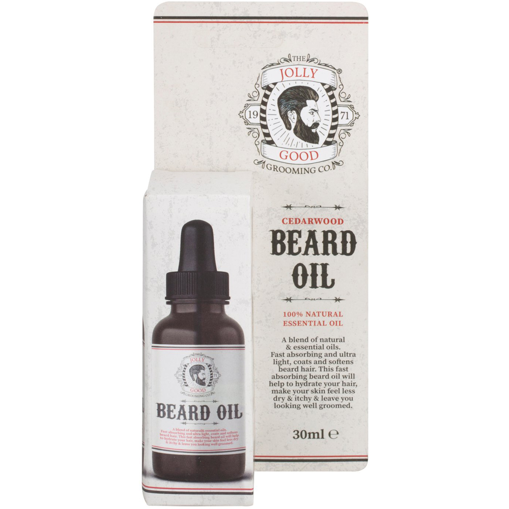 Jolly Good Grooming Company Cedarwood Beard Oil Image 1