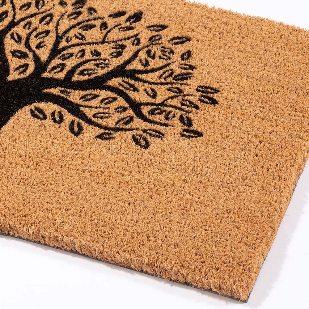 Astley Natural Tree of Life Coir Doormat 40 x 60cm Image 2