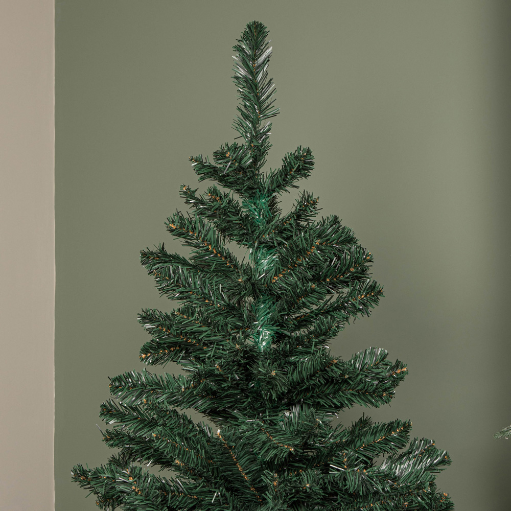 Samuel Alexander Green Artificial Christmas Tree with Green Metal Stand 5ft Image 3