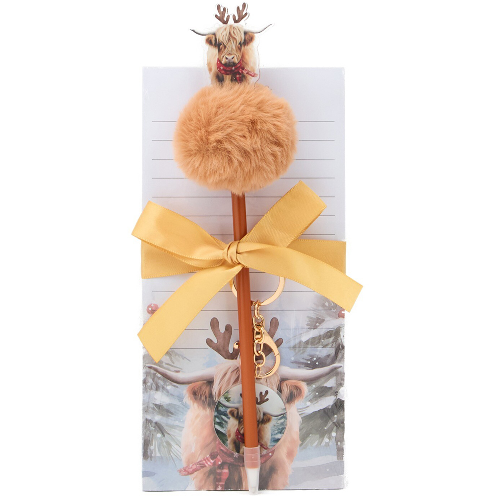 Christmas Highland Cow Set Image 1