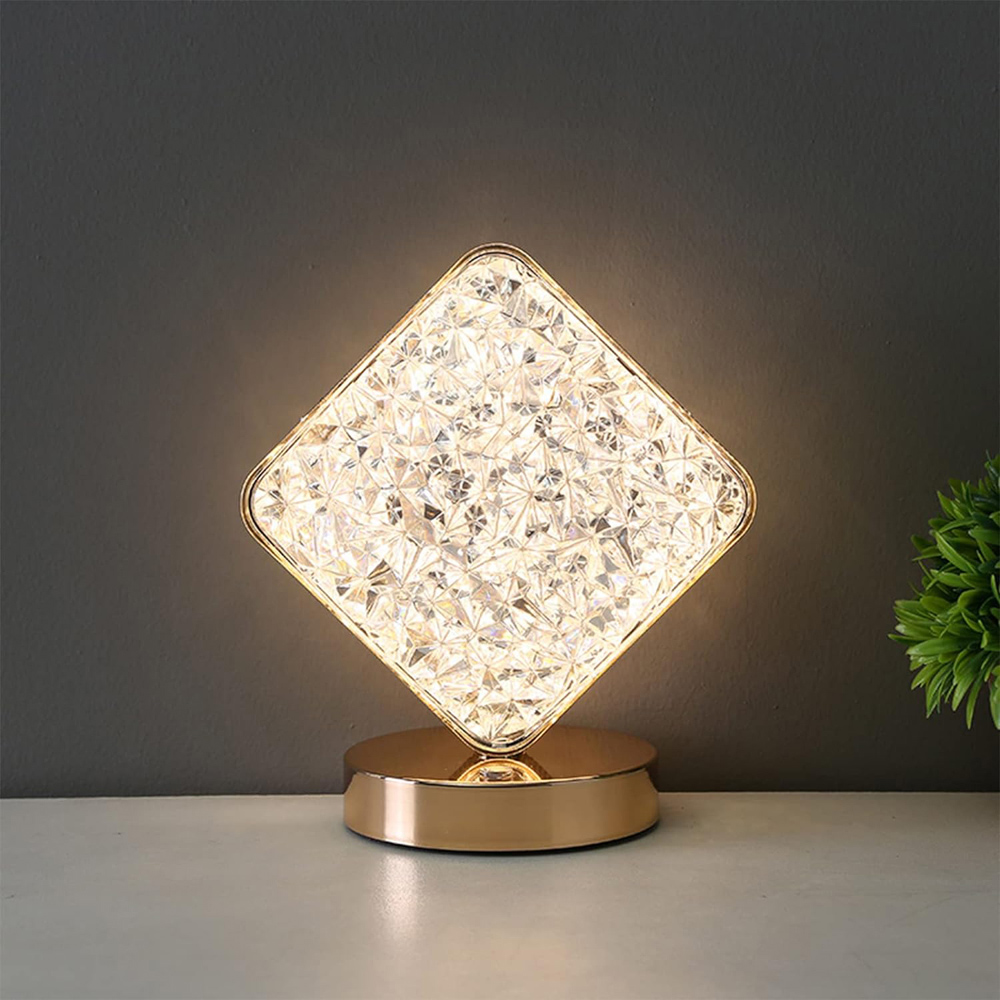 ExtraStar Cordless Rechargeable Rhombus Desk Lamp Image 2