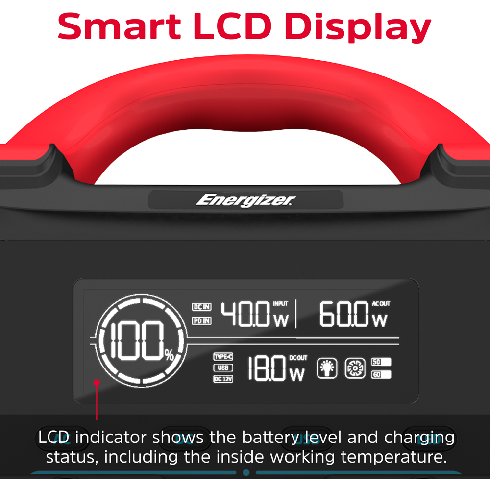 Energizer Black Power Station 550Wh Image 9