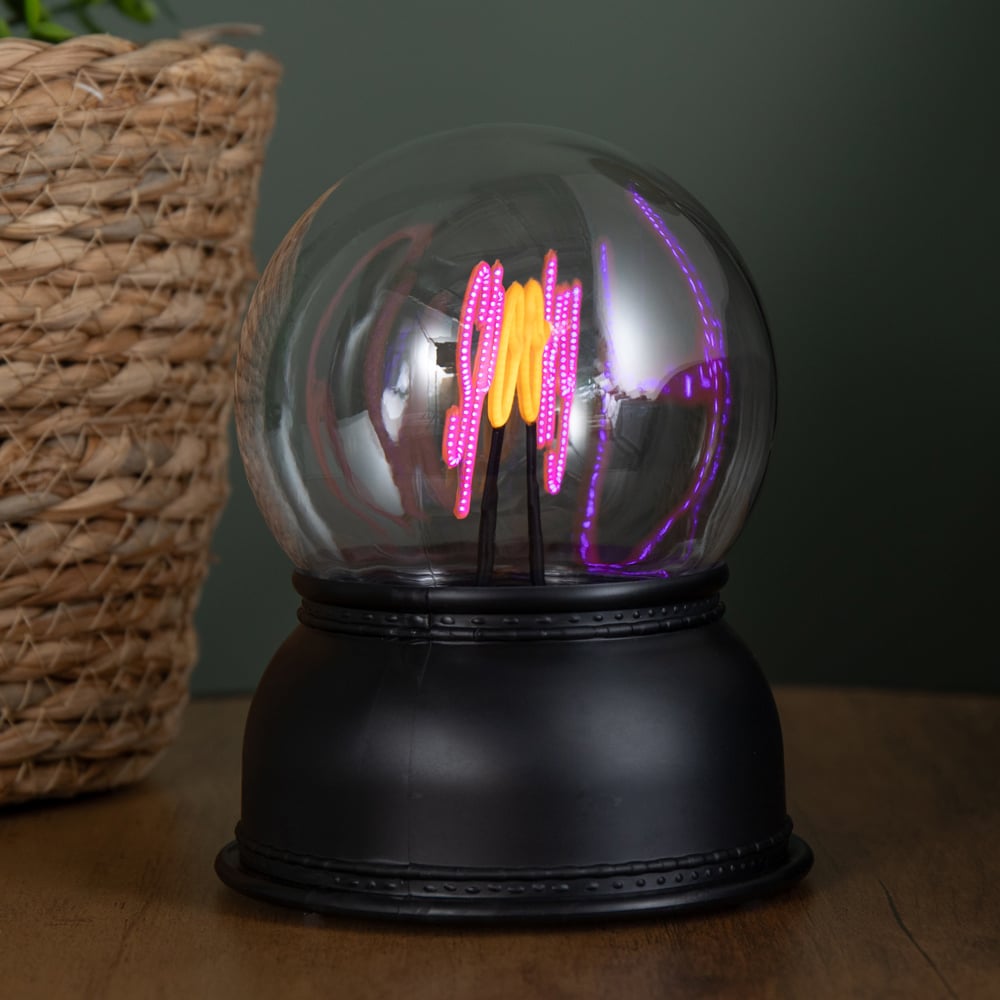 Samuel Alexander LED Battery Operated Spooky Globe Halloween Decoration 14cm Image 6