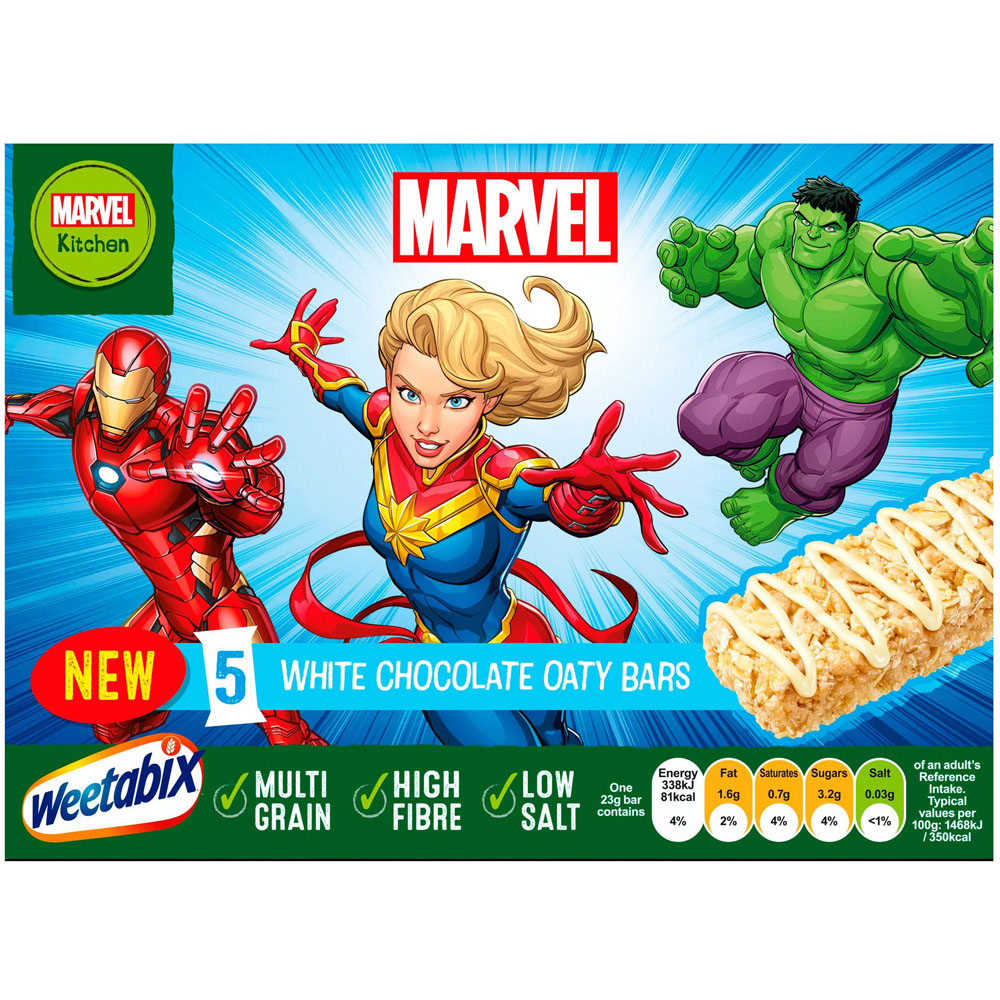 Weetabix Oaty Bars White Chocolate 5 Pack Image