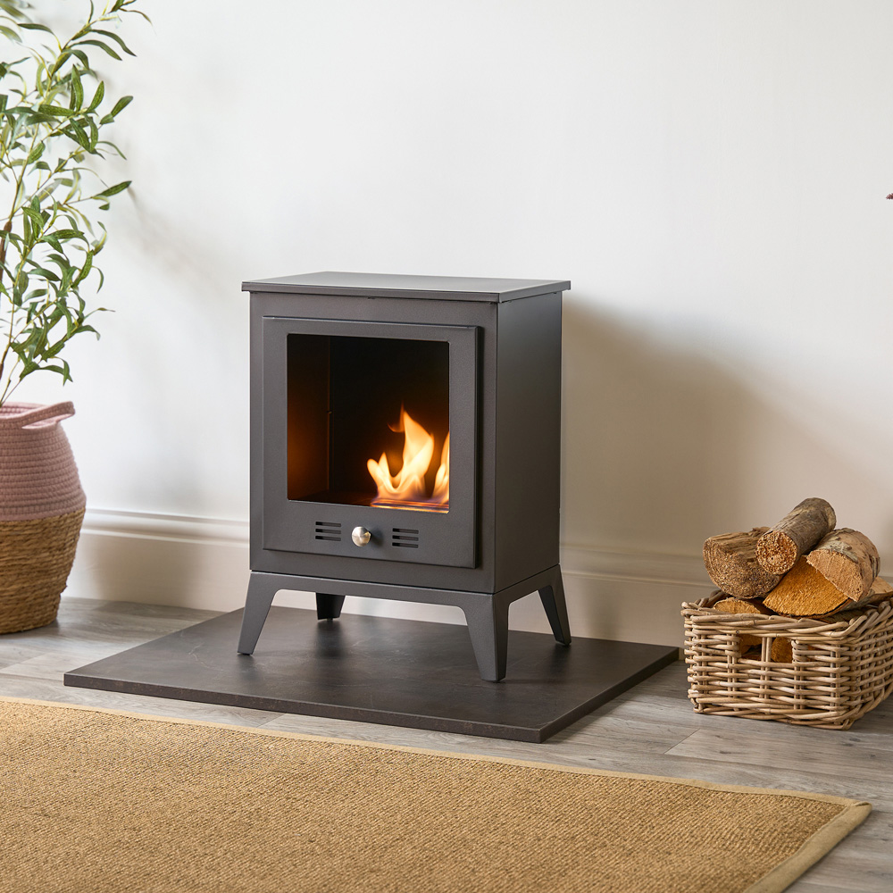 Sureflame Carino Black Bio Ethanol Stove 1000W Image 2