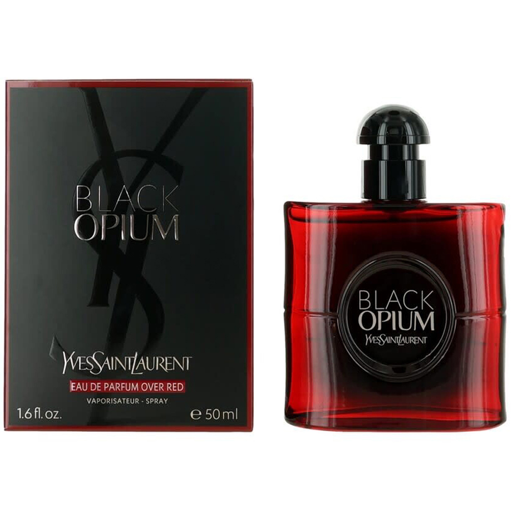 YSL Yves Saint Laurent Black Opium Over Red Women Eau De Parfum Spray 50ml Image 2