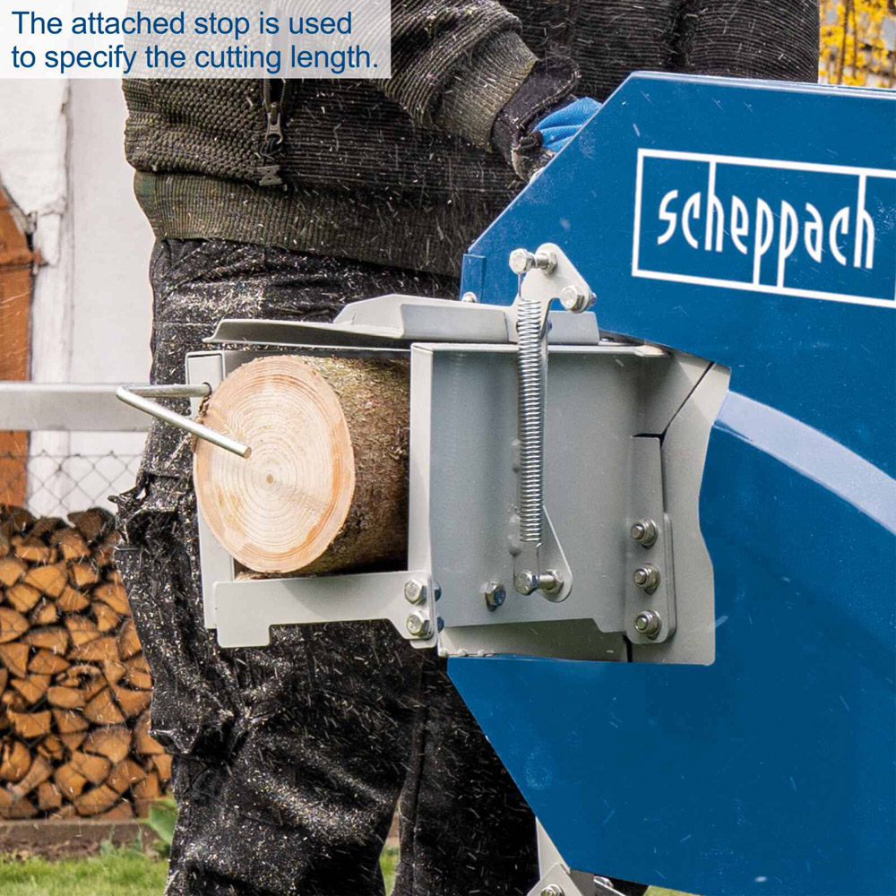Scheppach HS410 140mm Tilting Log Saw with Safety Flap 2200W Image 6