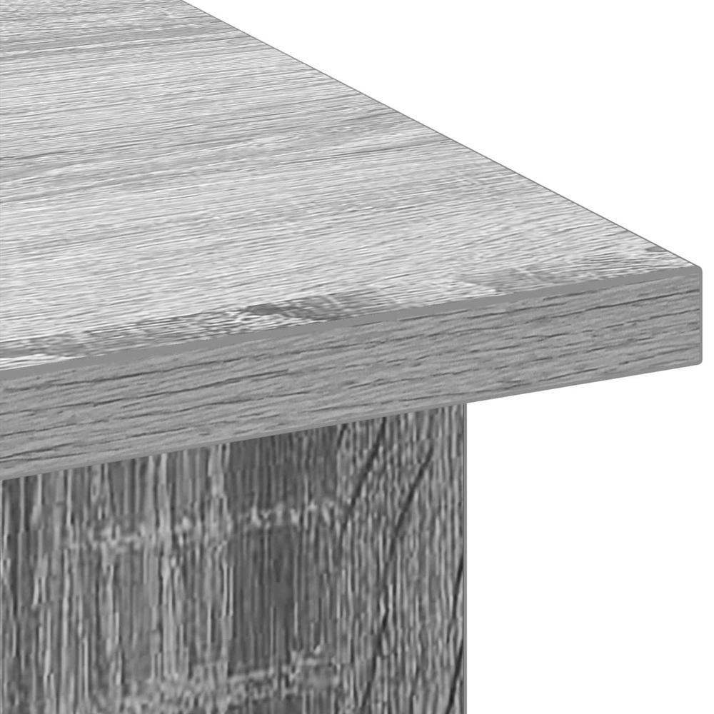 vidaXL 4 Shelf Grey Sonoma TV Stand Image 7