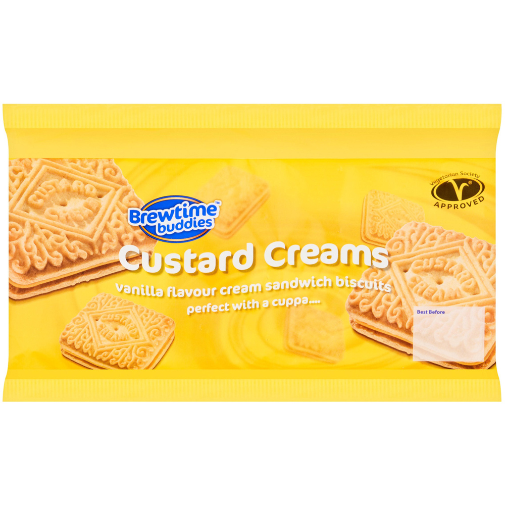 Brewtime Buddies Custard Creams 300g Image