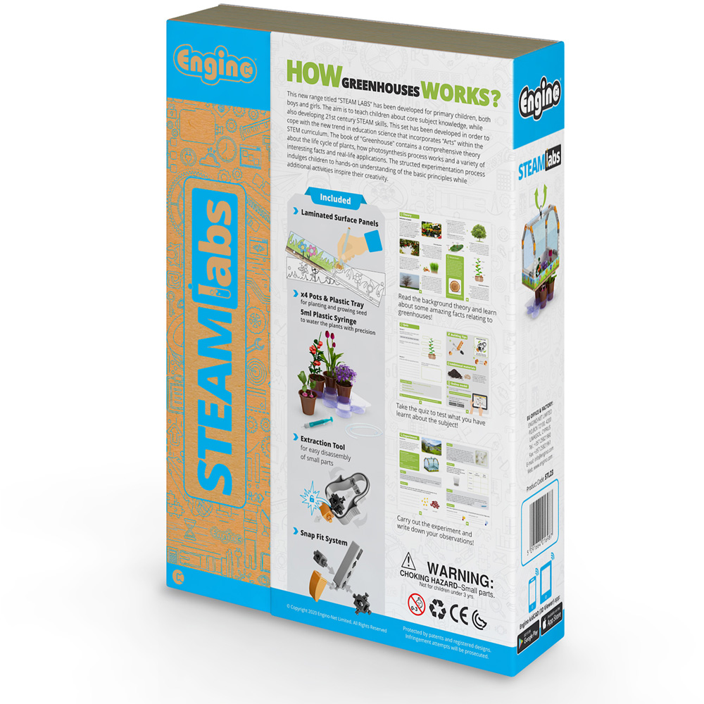 Engino How Greenhouses Work Building Set Wilko