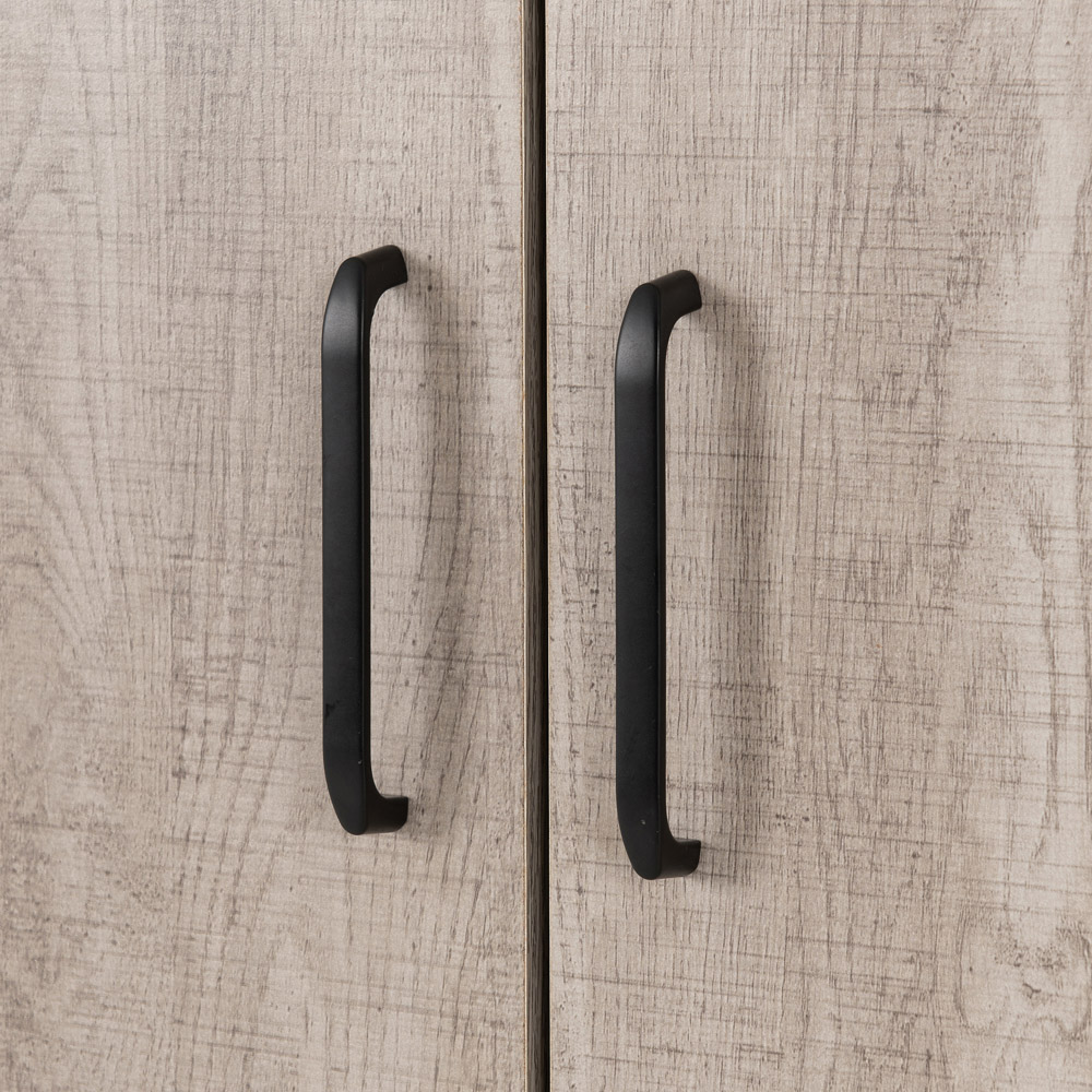 Seconique Oliver 3 Door Light Oak Effect Wardrobe Image 7