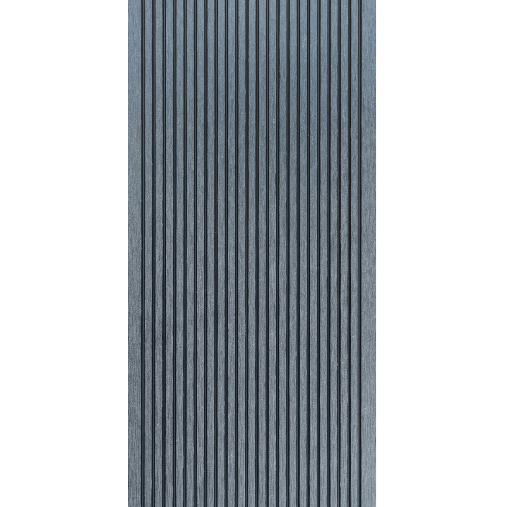 MonsterShop Grey Composite Decking Board 5 Pack Image 3