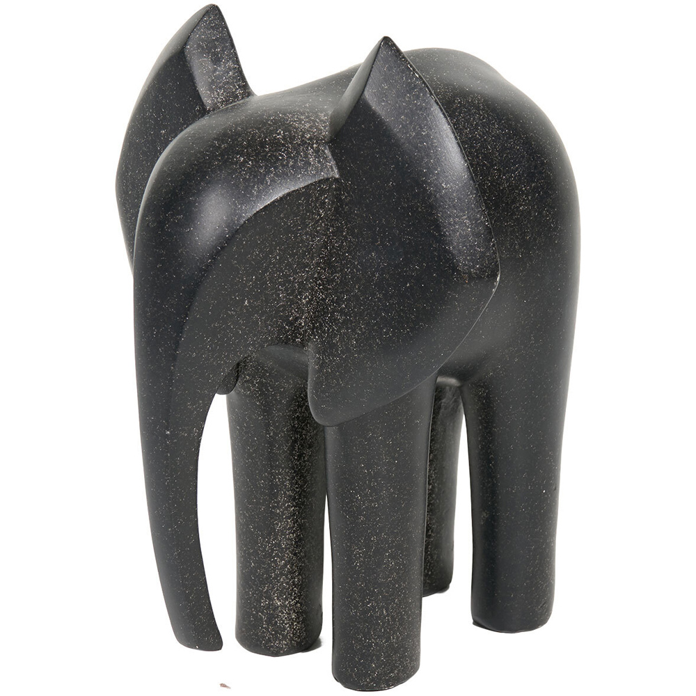 Elephant Ornament Black Image 4