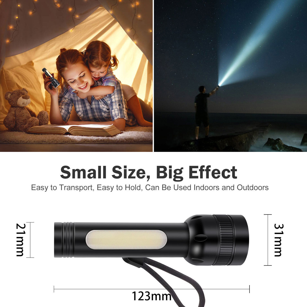 ExtraStar 100 Lumens USB Rechargeable Torch Image 6