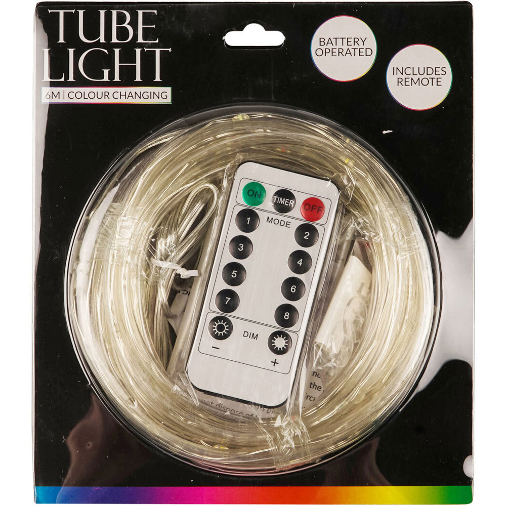 50 LED Multi Colour Tube Light with Remote Image 1