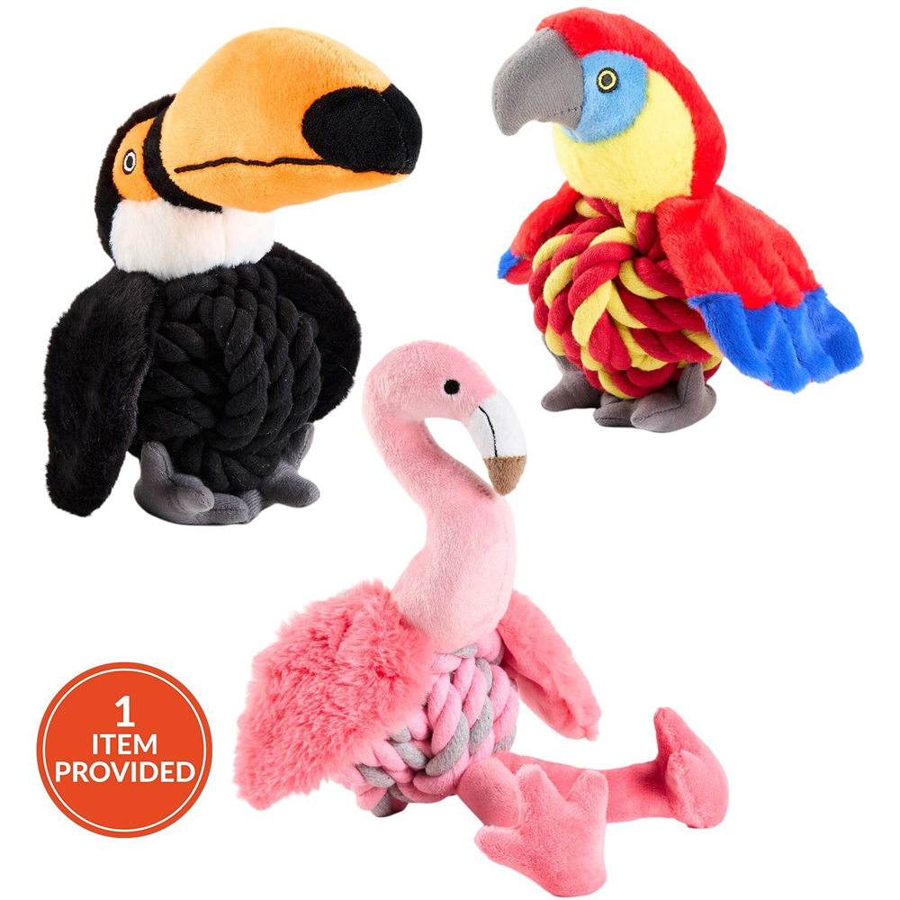 Tangled Tummy Birds Dog Toy Image 1