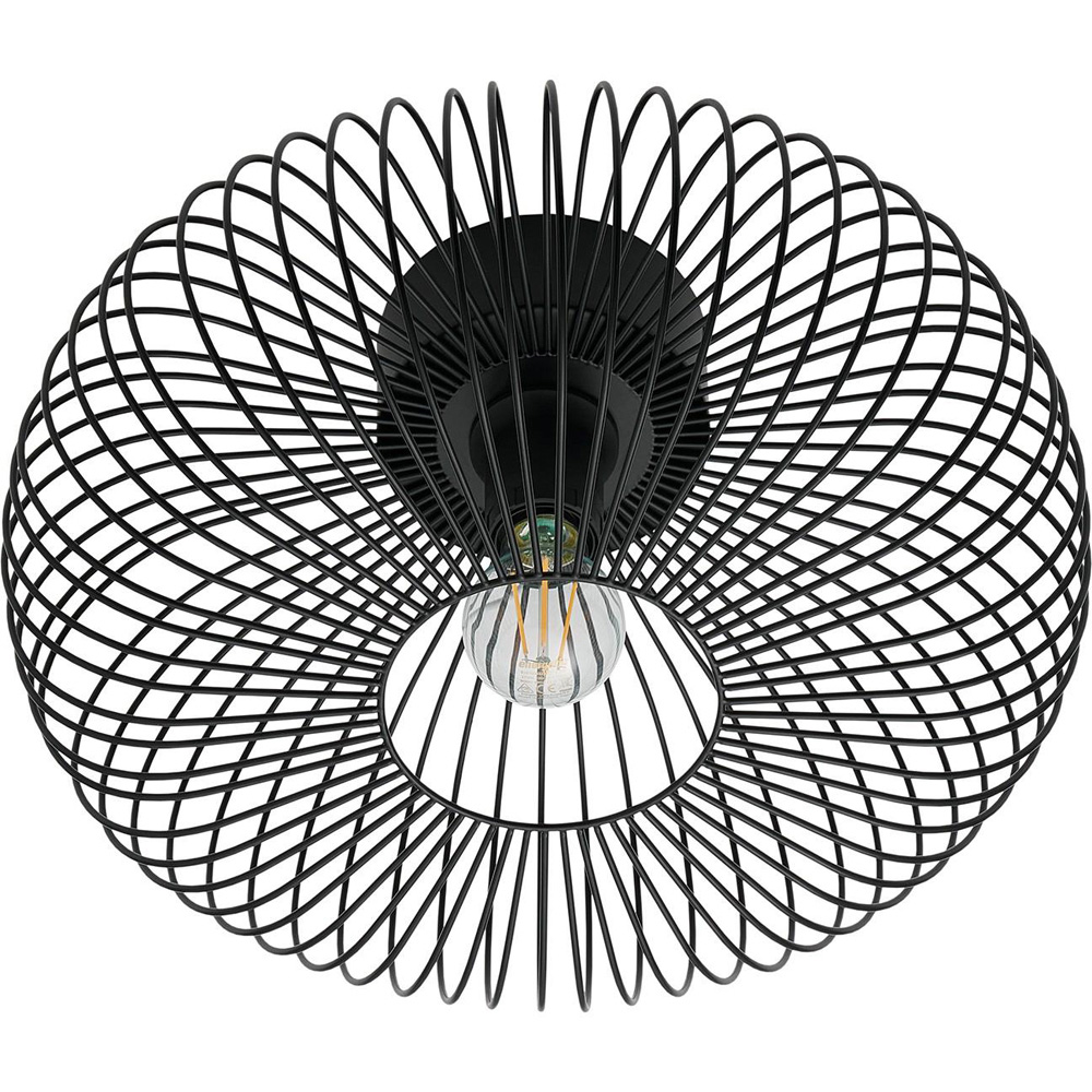 Nordlux Beroni Black Ceiling Light Image 1