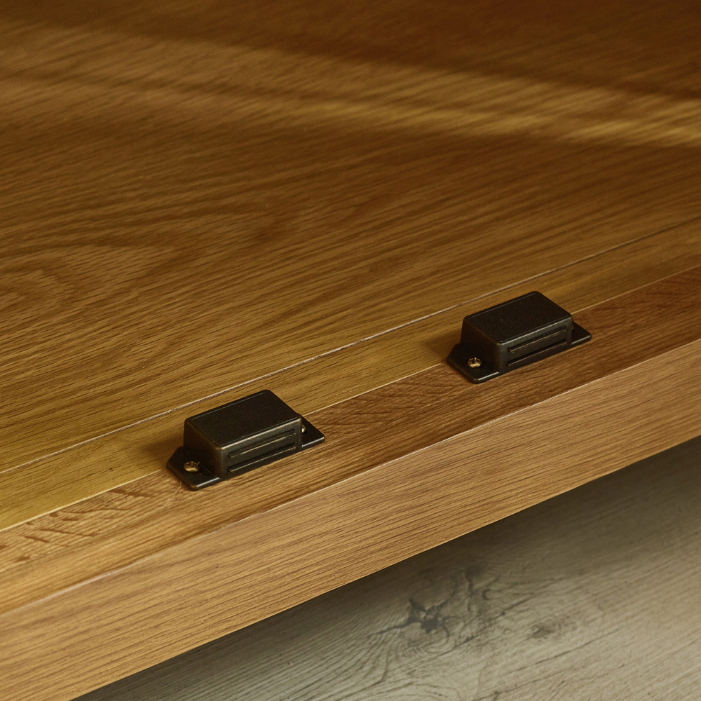 Julian Bowen Marlborough 3 Door Oak Wardrobe Image 6