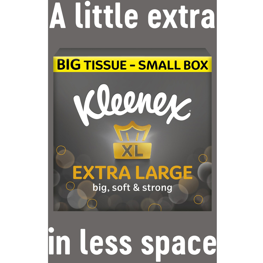 Pack of 2 Kleenex Extra Large Tissue Boxes Image 4