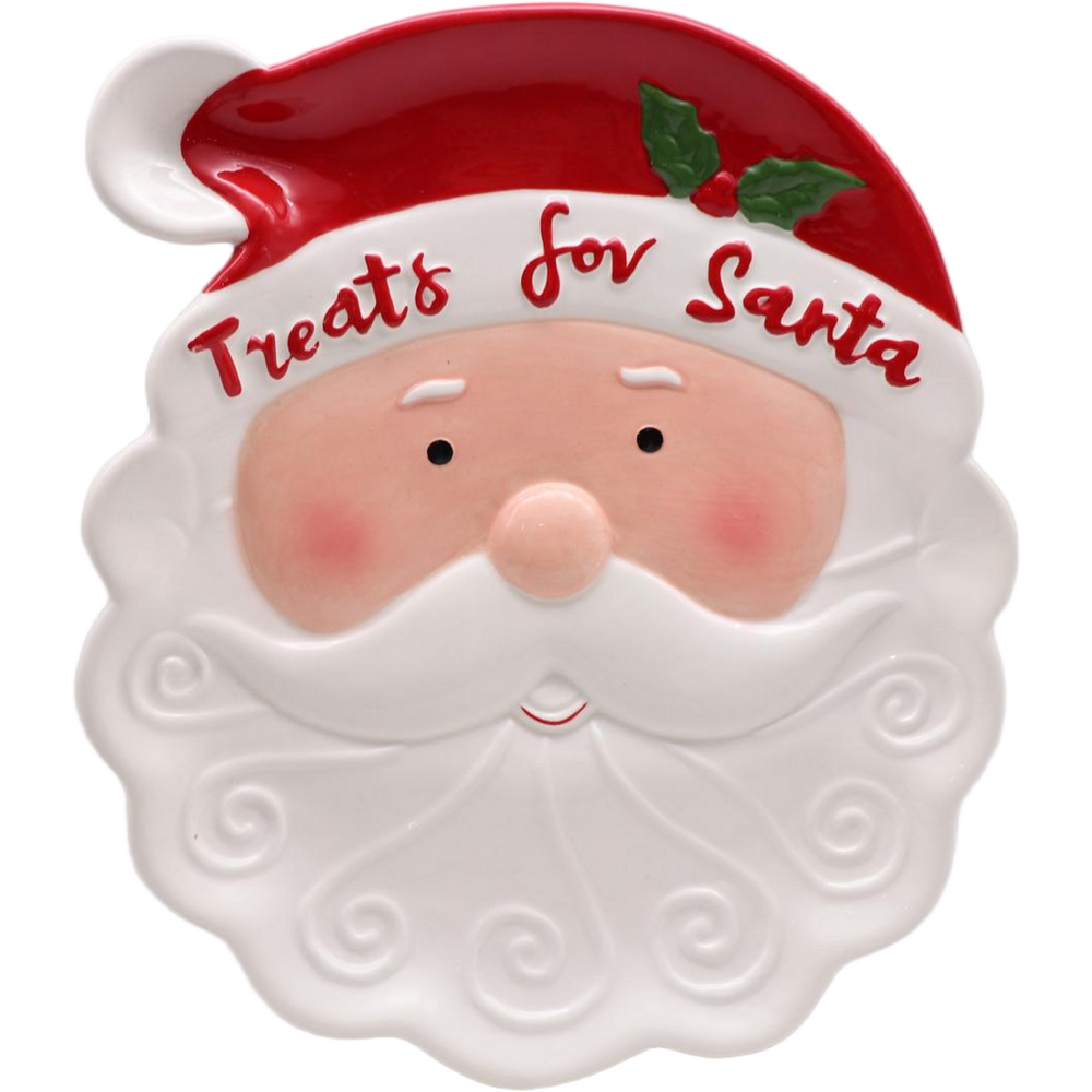 Treats For Santa Plate Image 1