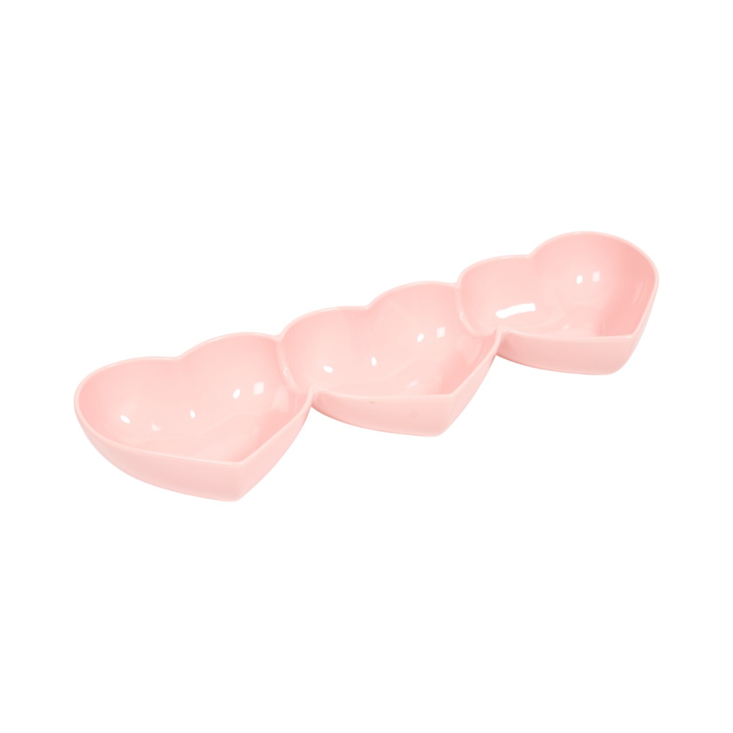 Hearts Serving Bowl Pink Image 5