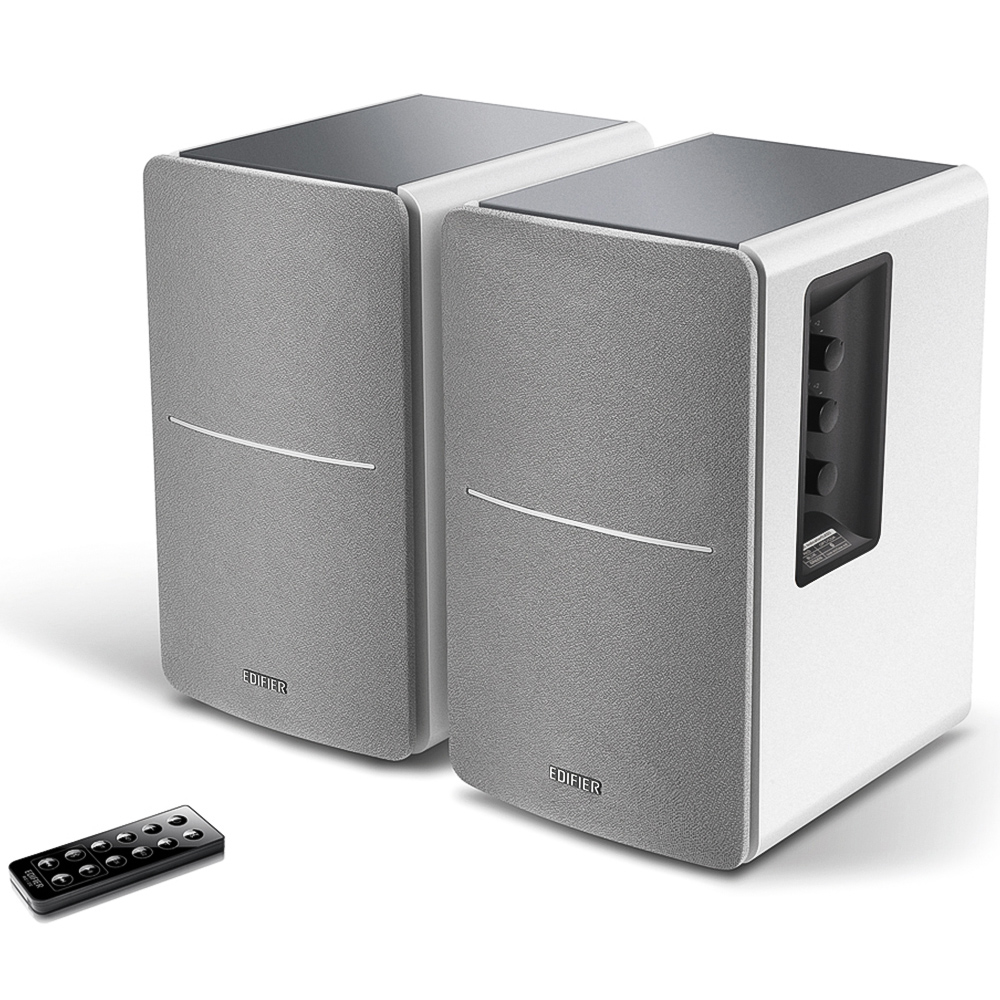 Edifier R1280DB 2.0 White Bluetooth Bookshelf Speaker Set 42W Image 2