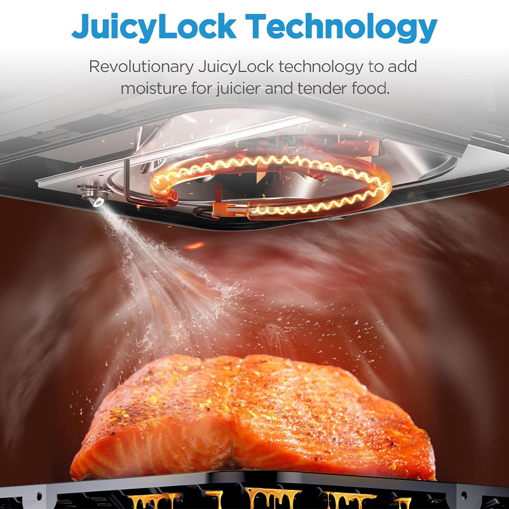 Midea 7L Large Air Fryer with Visual Window Image 4