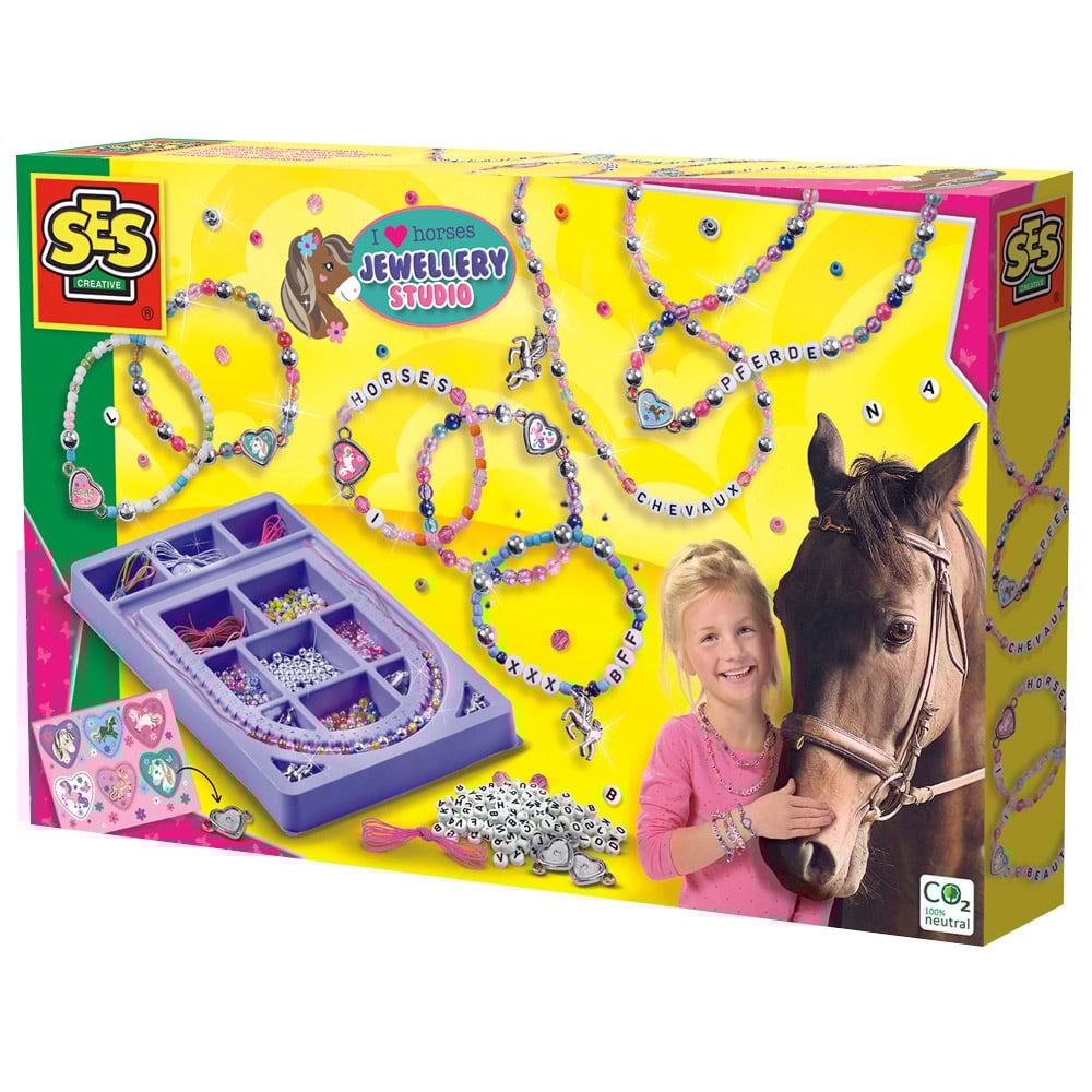 SES Creative I Love Horses Jewellery Studio Image 1