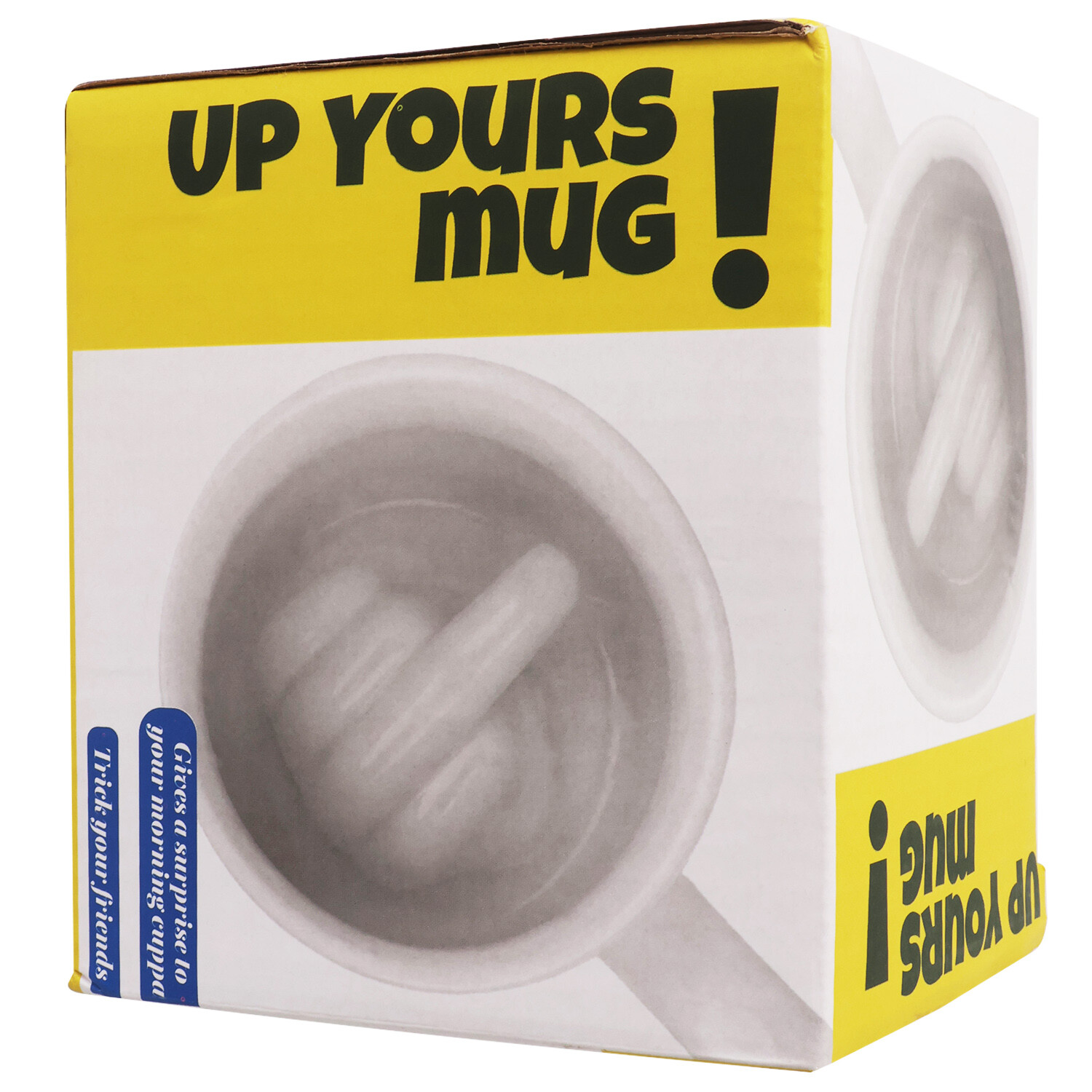 Up Yours Mug - White Image 1