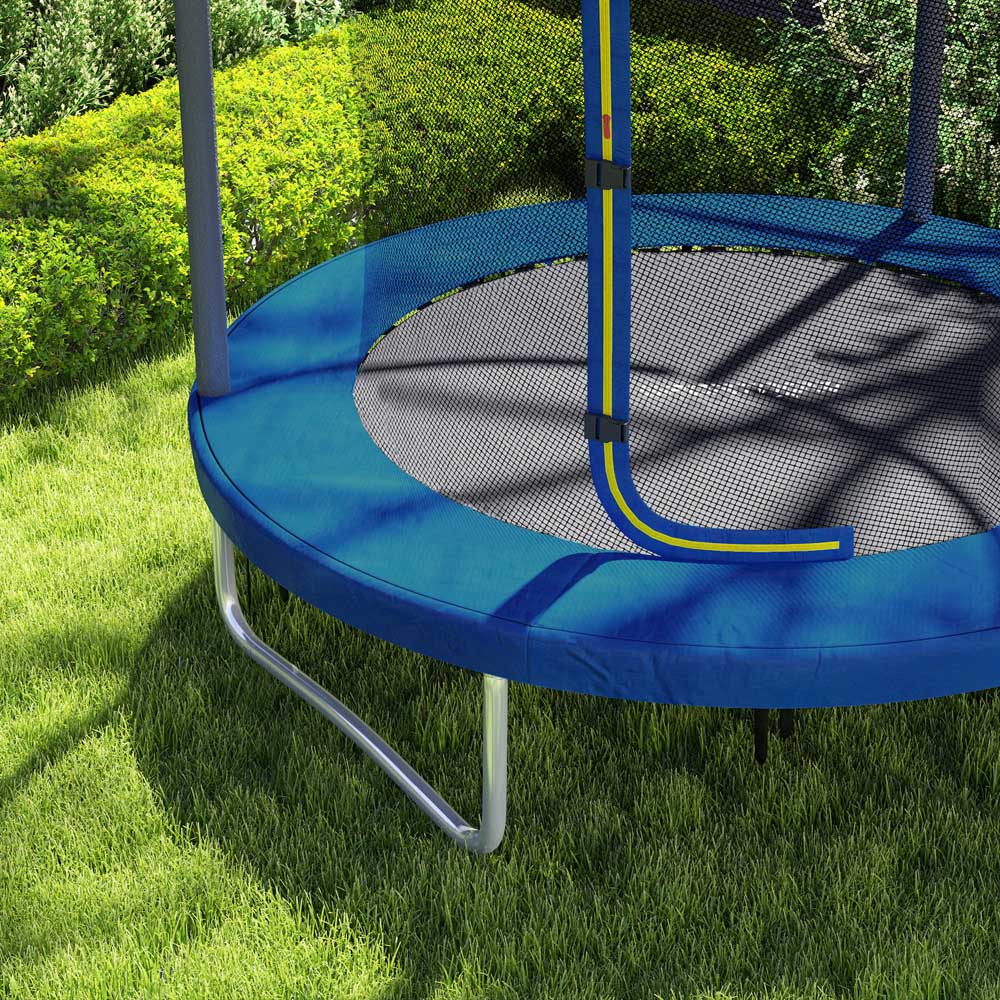 SPORTNOW 6ft Blue Trampoline with Safety Enclosure Net Image 4