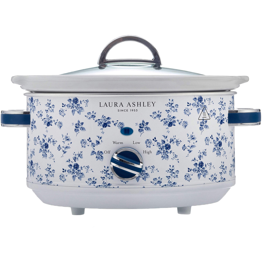 Laura Ashley VQSLWC3LLACRUK 3.5L Slow Cooker Image 1
