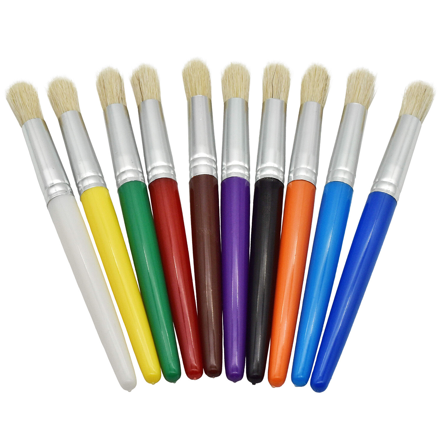 Set of 30 Jumbo Paint Brushes - Multicolour Image 4