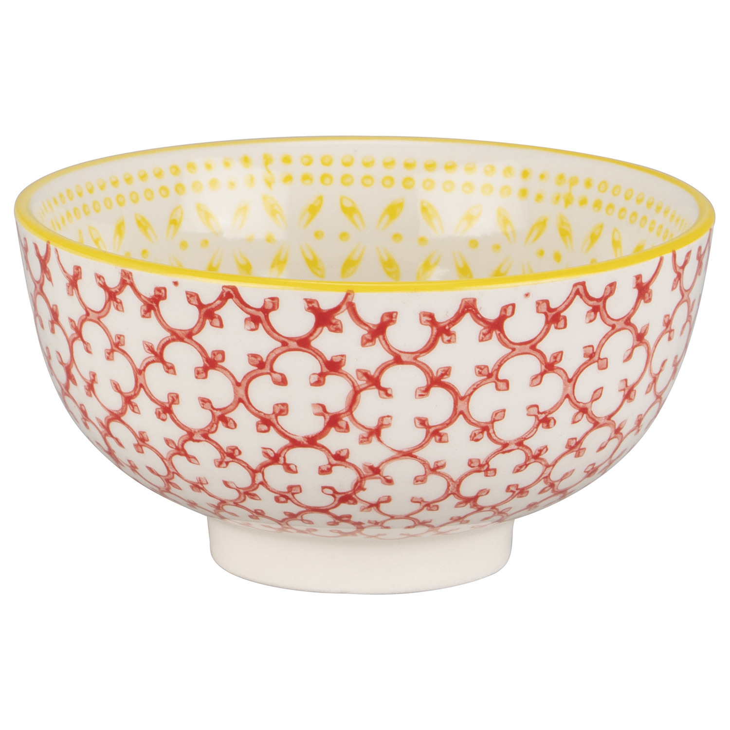 Amari Bowl - Red & Yellow / Small Image 1