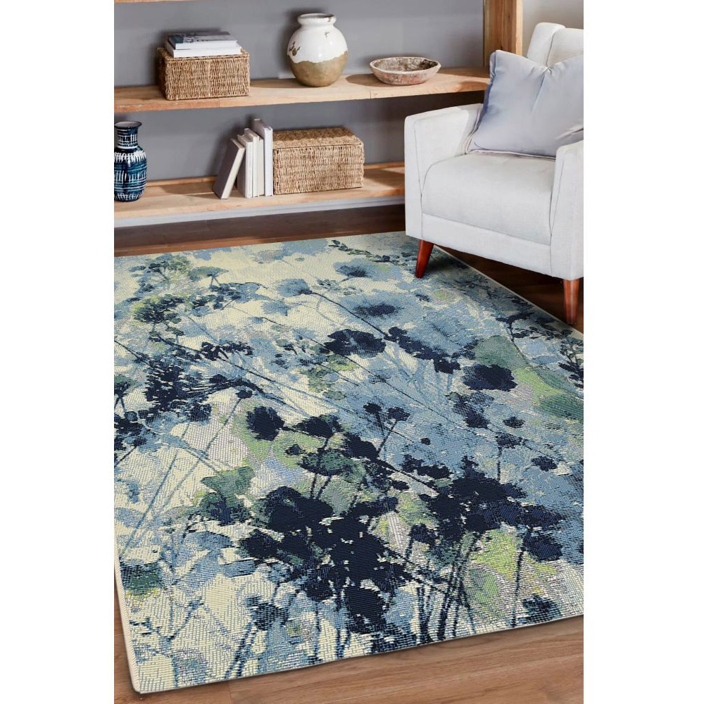 Homemaker Tropico Watercolour Indoor and Outdoor Rug 120 x 170cm Image 6