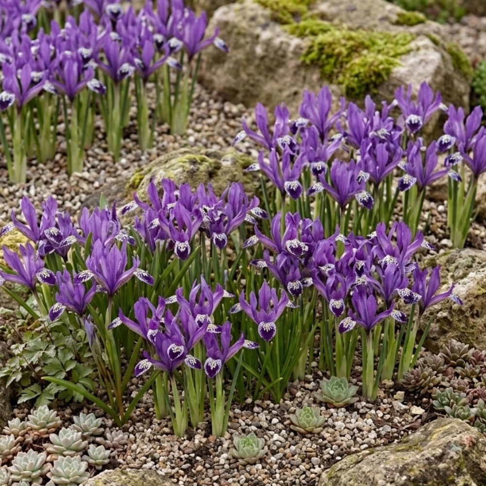 Thompson and Morgan Iris Reticulata Spot On Autumn Planting Bulb 32 Pack Image 2
