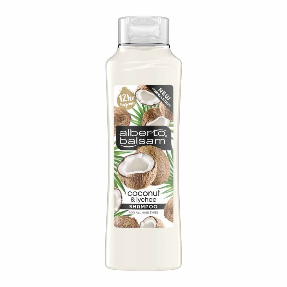 Alberto Balsam Coconut and Lychee Shampoo 350ml Image 1