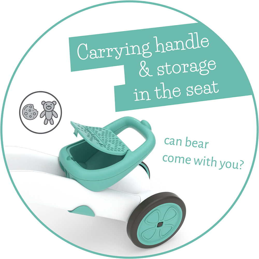 Chillafish Bunzi 2 in1 Mint Balance Bike and Tricycle Image 5