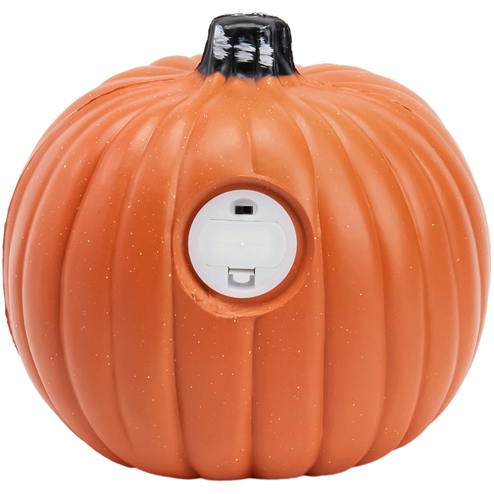 Living and Home Halloween Smiley Pumpkin LED Lantern 18cm Image 6