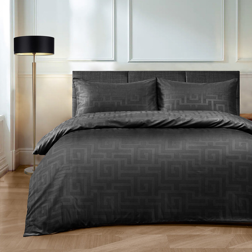 Velosso Helios Single Black Duvet Set Image