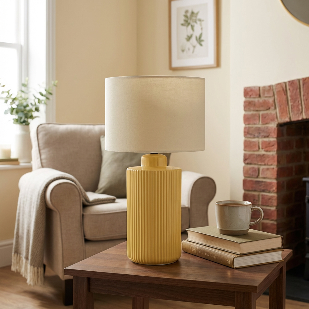 Lucia Table Lamp - Yellow Image 7