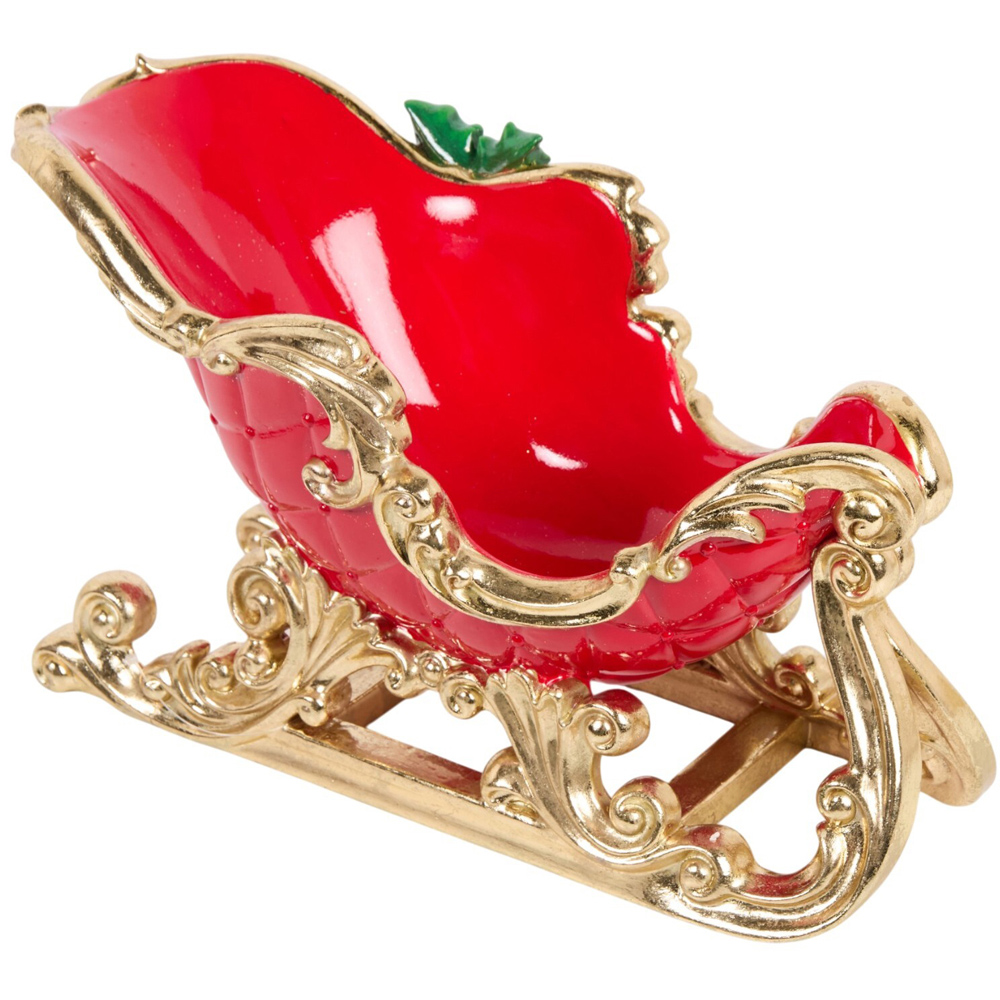 Elegant Traditional Sleigh Ornament Image 3