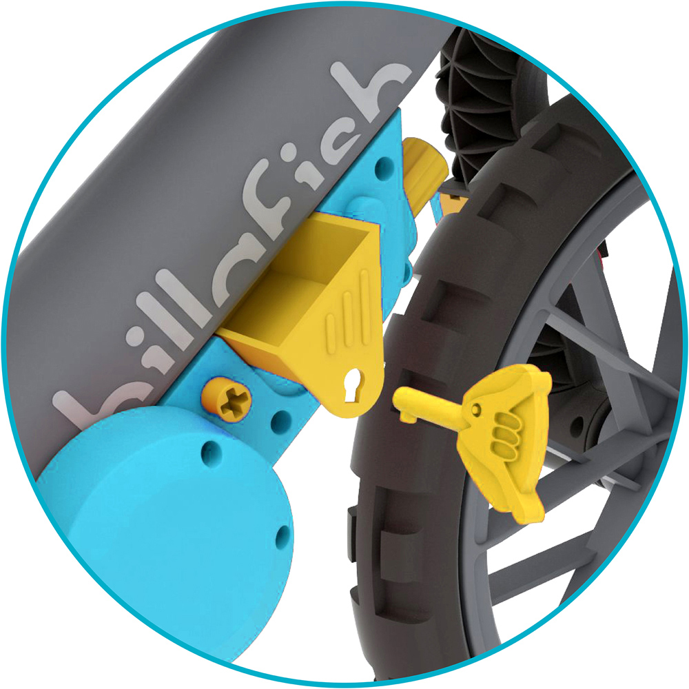 Chillafish BMXie Moto Blue Balance Bike Image 4